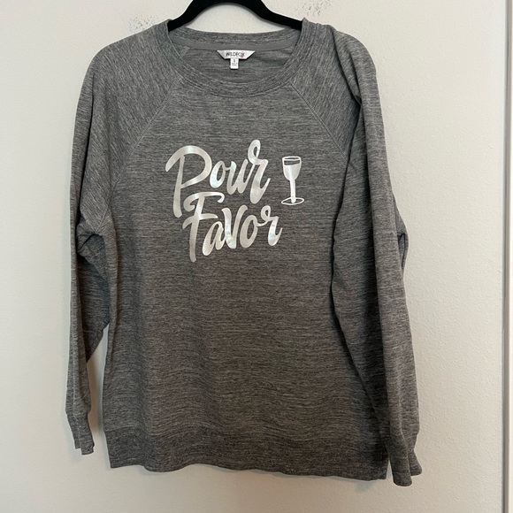 Wildfox | Tops | Wildfox Pour Favor Sweatshirt | Poshmark